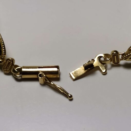 Add to wishlist Unique Diamond-Cut Yellow Gold Bracelet clasp
