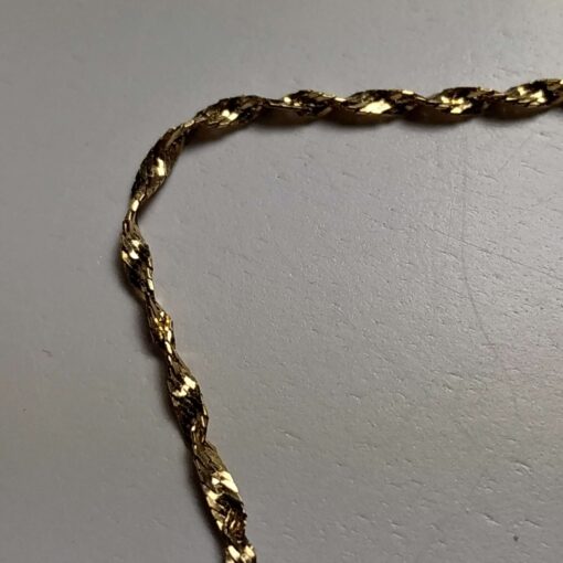 Aquamarine & Diamond Necklace chain