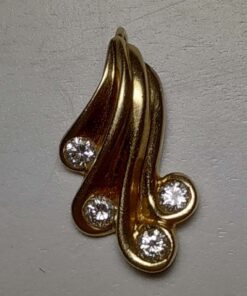 Diamond & Gold Pendant
