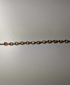Multi-Color Citrine Gold Bracelet full