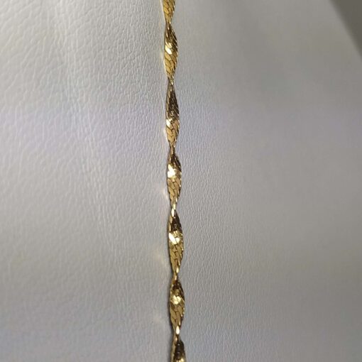 Peridot & Diamond Gold Necklace chain