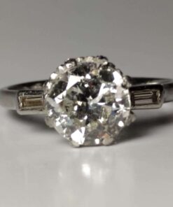 Platinum 1.50ct Diamond ring