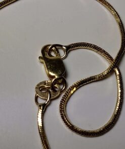 Smoky Quartz & Diamond Gold Necklace chain