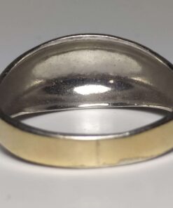 Two-Tone Gold Ring back view