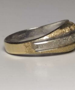 Two-Tone Gold Ring side
