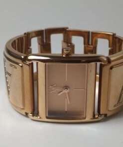 Armani Exchange Ladies Rose Bracelet Watch side face