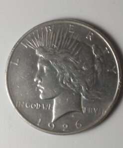 Peace dollar front
