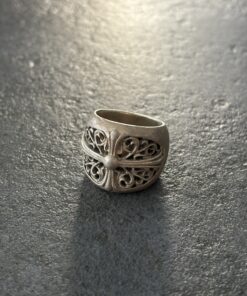 Chrome Hearts 2002 Large Keeper Sterling Silver Band