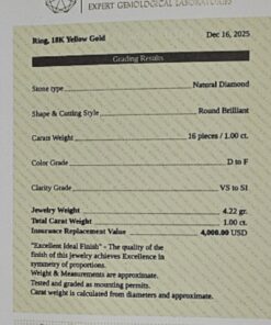 Alternative view of Amazing Ring 18k and Diamond