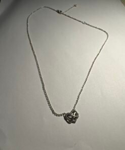 Pandora Sparkling Heart Infinity Necklace in Sterling Silver